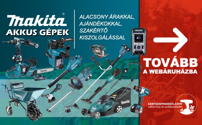 Makita akkus gépek